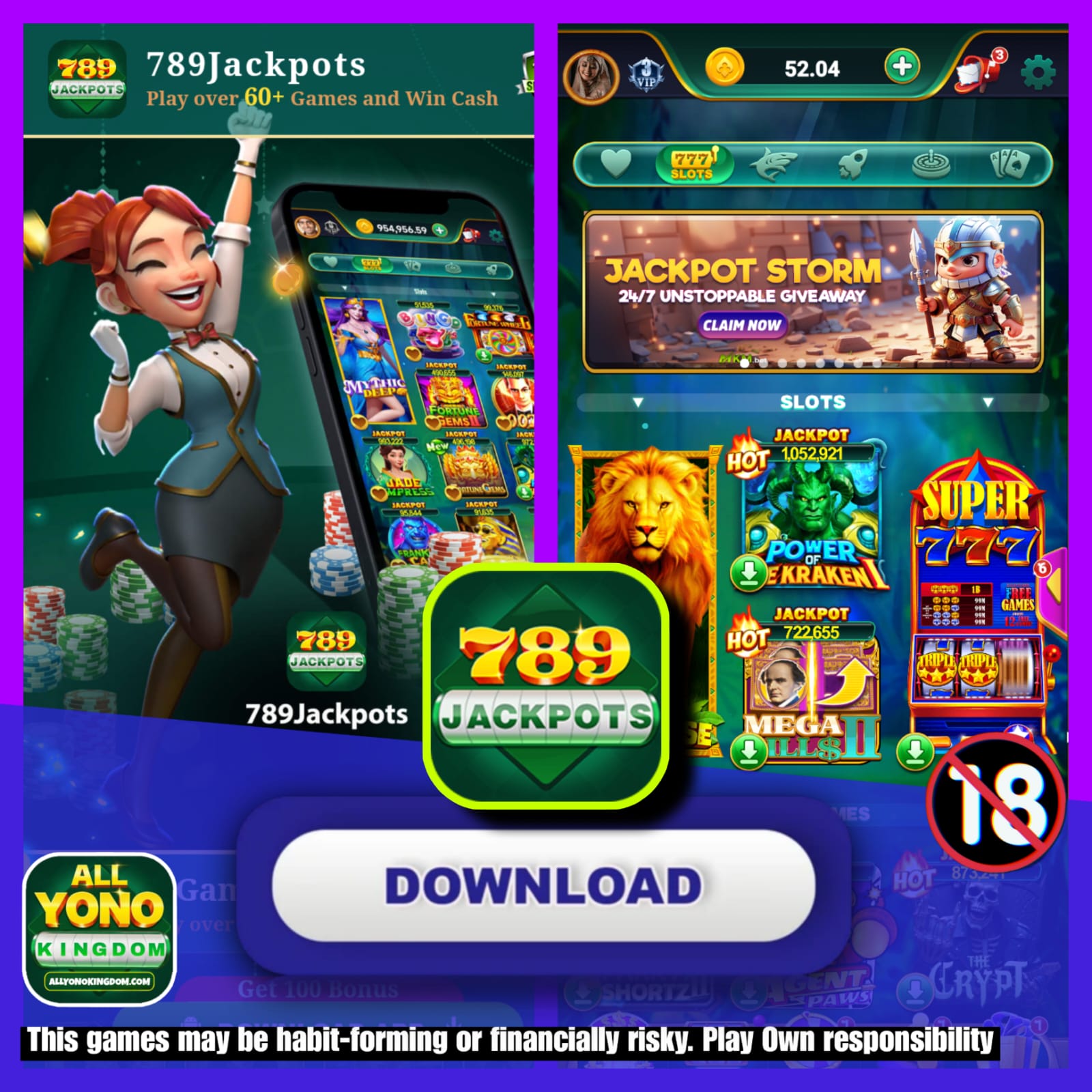 789 Jackpots App