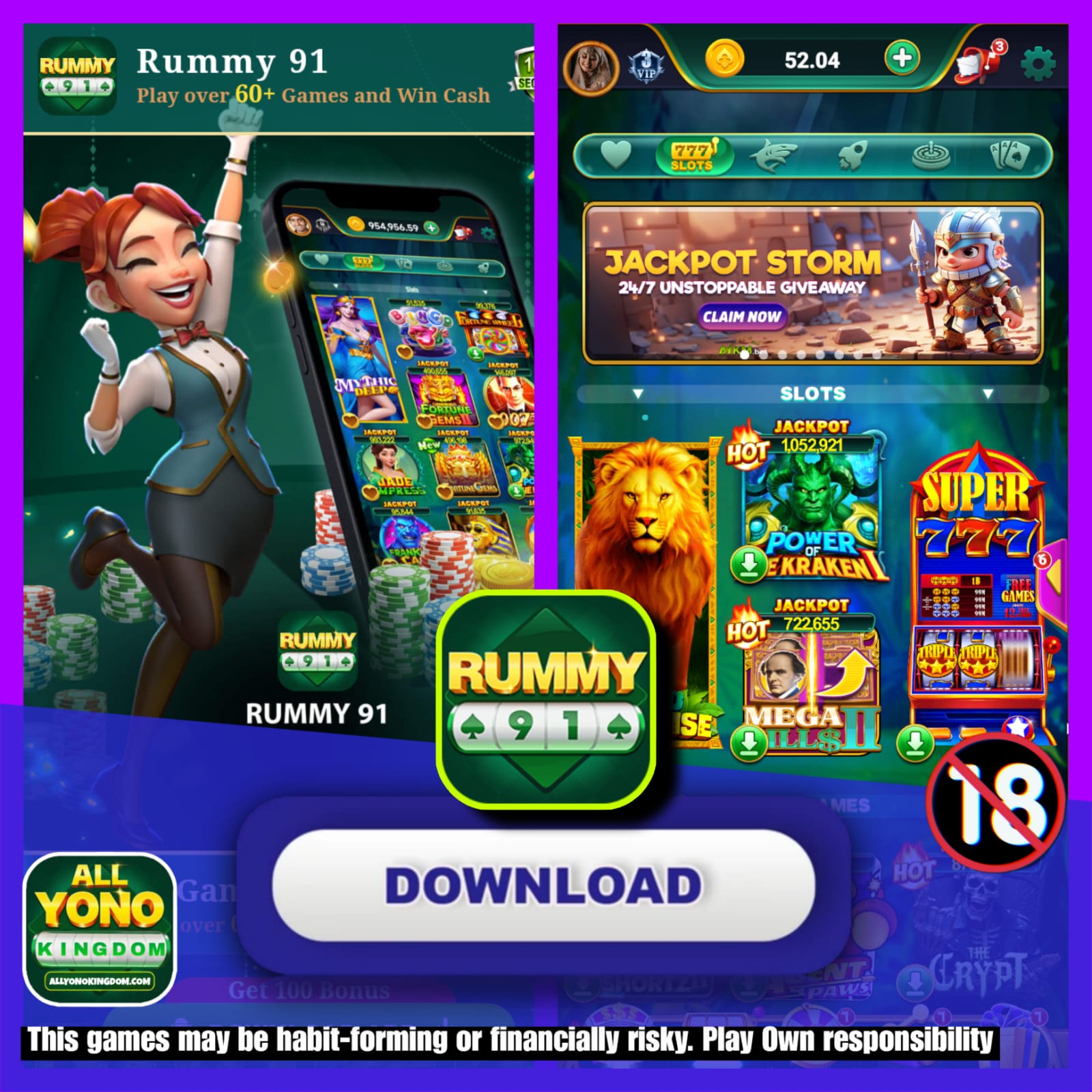 Rummy 91 App